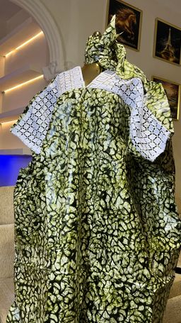 Matcha Green - Batik Style Print