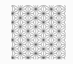 Geometry Stars stencil Cookie Cutter      