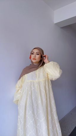 SAHARA EMBROIDERY DRESS