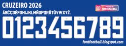 Font Vector Cruzeiro 2026 kit