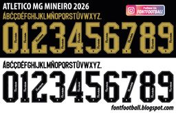 Font Vector Atlético MG Mineiro 2026 kit