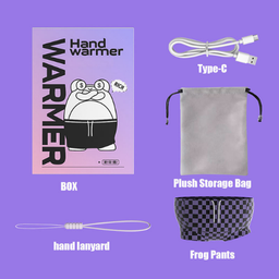 Frog Hand Warmer + Powerbank