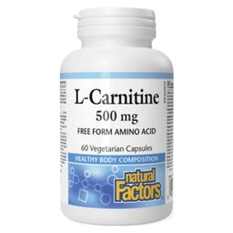 Natural Factors - L-Carnitine 500 mg