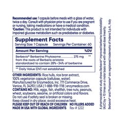 Enzymedica - Berberine Phytosome