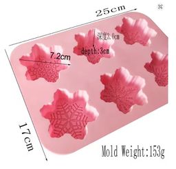 Molde Copos de Nieve