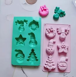 Molde Figuras navideñas diversas