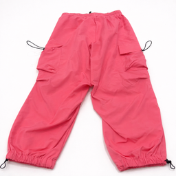 Pantalón Cargo Jogger Rosa con Ajustes - Size L