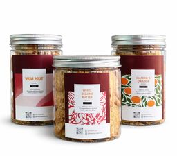 Almond & Orange Cookie Jar 杏仁橙子饼干