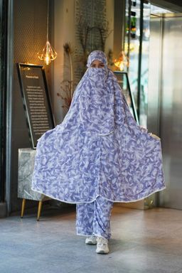 Plaju Khimar Set  ফেব্রিকঃ সফট চায়না লিলেন