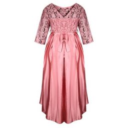 Luceez Hi-Low dress Peach EU62(US 32) 