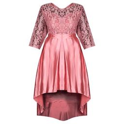 Luceez Hi-Low dress Peach EU62(US 32) 