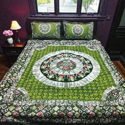 Panel Cotton Bed-sheet  ফেব্রিকস : ১০০ % প্যানেল কটন।