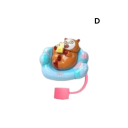 Straw Cover - Resin Capybara