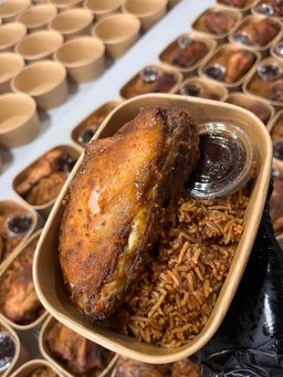 Jollof with Chicken