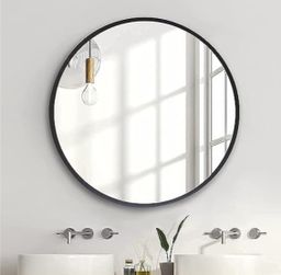 Rose Home Fashion Aluminum Alloy Thickened Frame 64" x21" Full Length Mirror, 