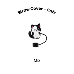 Straw Cover - Cats