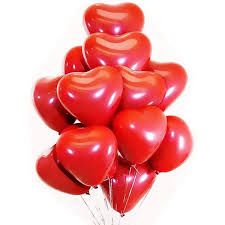 93 BALOON HEART 2PcsX 10inch 