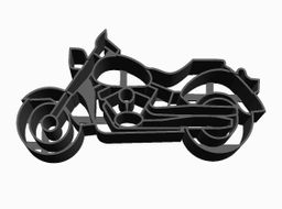 Fondant Motorcycle 