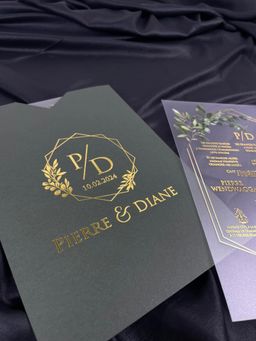 Invitations en Acrylique 