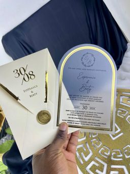 Invitations en Acrylique  