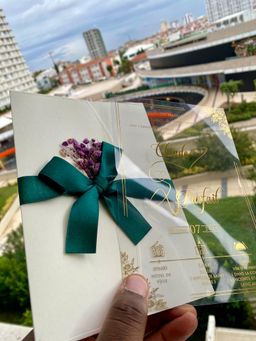 Invitations en Acrylique