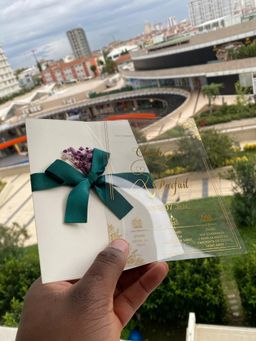 Invitations en Acrylique