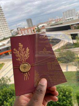 Invitations en Acrylique  