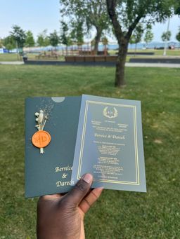 Invitations en Acrylique