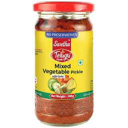 Telugu Foods mix veg pickle 300g