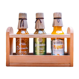 3 Pack (150ml) - Caja de madera