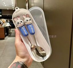 Cartoon cutleries set