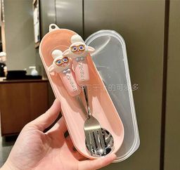 Cartoon cutleries set