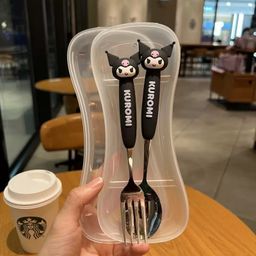 Cartoon cutleries set
