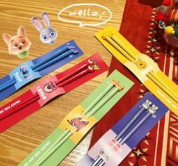 Cartoon cutleries set
