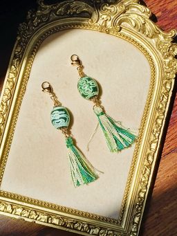 Green Treasure Vase / 5-Eye Lightning Zi-Boost Charm