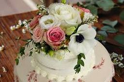 1387 FLOWER CAKE NATURAL 