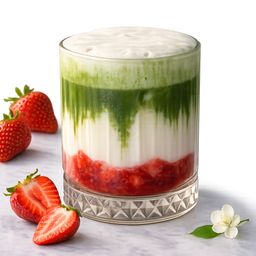 Signature Matcha with Homemade Strawberry 