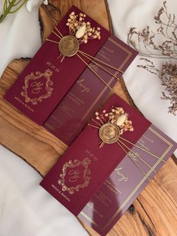 Invitations en Acrylique 