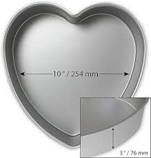 1129 CAKE MOULD HEART 