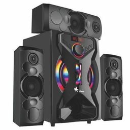 Mi+ 3.1 CH Home Theater Speaker System with 6.5" Subwoofer, Bluetooth, USB, FM, SD, Remote Control