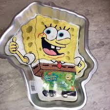 1137 CAKE TRAY SPONG BOB 