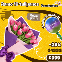 Ramo 10 Tulipanes