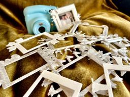 Instax Cross Frame       