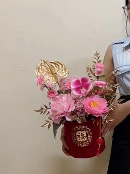 Instant Blessings Artificial Flower Box