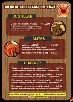 CHAVA - COSTILLAR - ALITAS - CHAVA JR