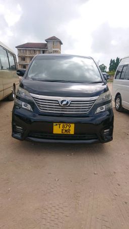 TOYOTA VELLIFIRE (black color)