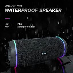 Oneder V10 TWS Color LED Light Bluetooth 5.0 Speaker
