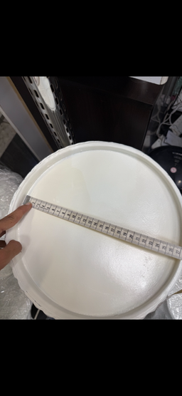 صينية فايبر باللون الاوف وايت