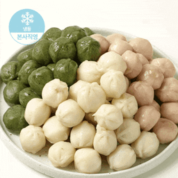 말랑 모듬 꿀떡 honey rice cake 600g