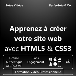 Apprenez à créer votre site web avec HTML5 et CSS3